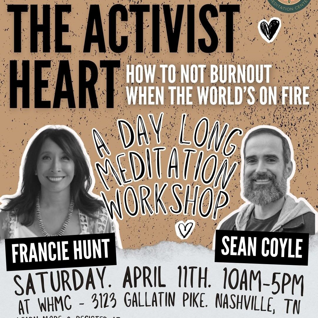 The Activist's Heart: How to not burnout when the world's on fire - logo